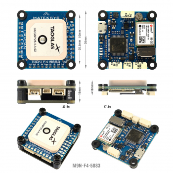 MatekSys GNSS M9N-F4